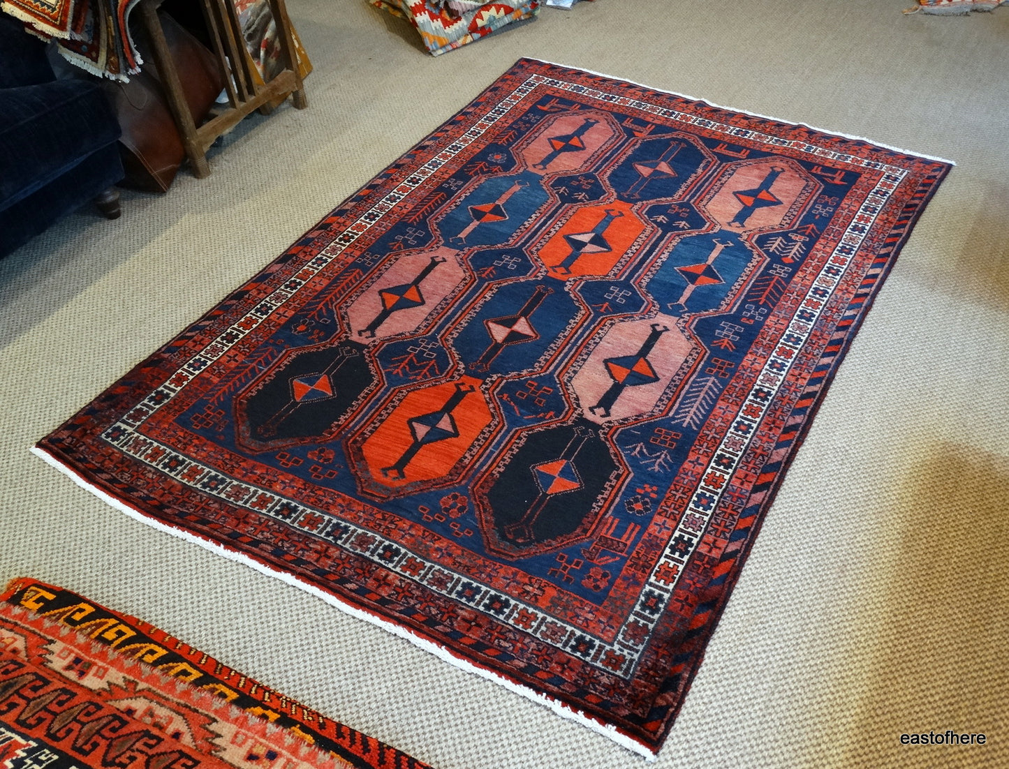 Vintage Afshar ( 225 x 155cm) - eastofhere