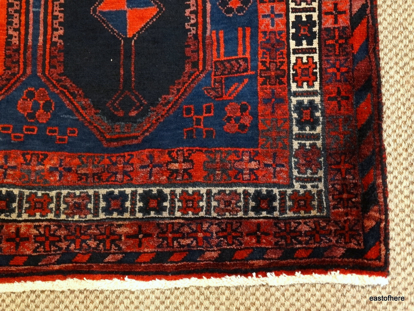 Vintage Afshar ( 225 x 155cm) - eastofhere