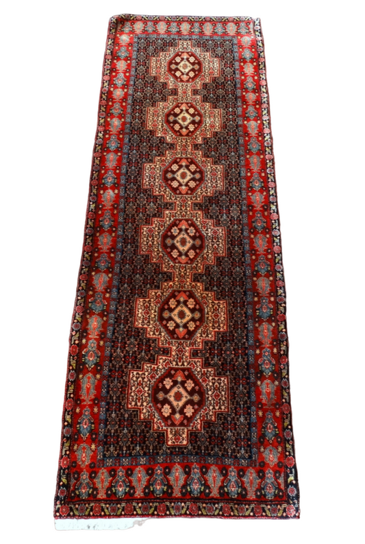 Vintage Hamadan Runner (287 x 95cm) - eastofhere