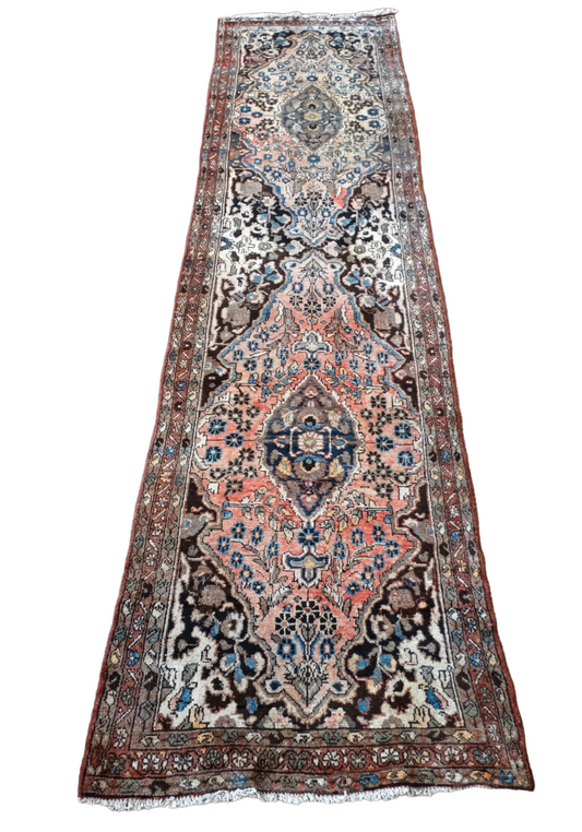 Vintage Sarouk Runner (394 x 94cm) - eastofhere