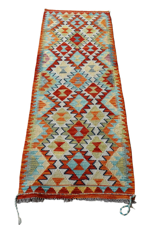 Kilim Runner (197 x 68cm) - eastofhere