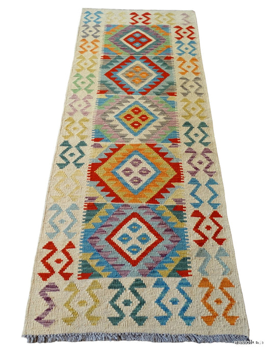 Kilim Runner (200 x 71cm) - eastofhere