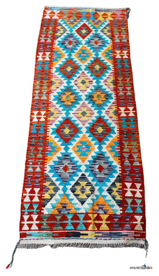 Kilim Runner (207 x 75cm) - eastofhere