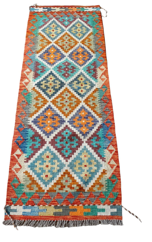 Kilim Runner (197 x 68cm) - eastofhere