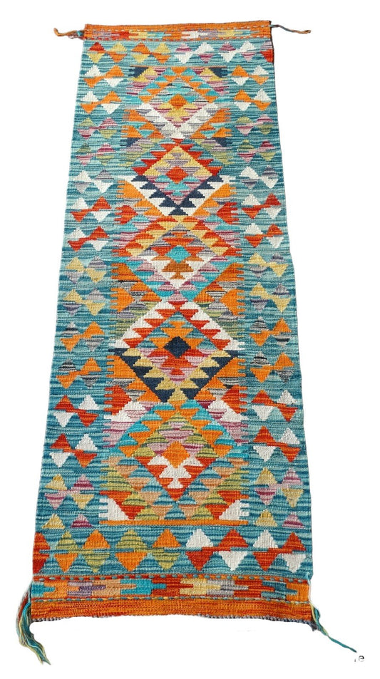 Kilim Runner (198 x 63cm) - eastofhere