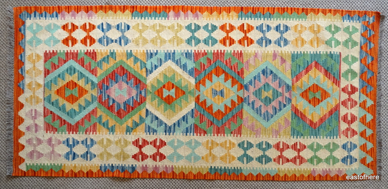 Kilim Runner (190 x 90cm) - eastofhere