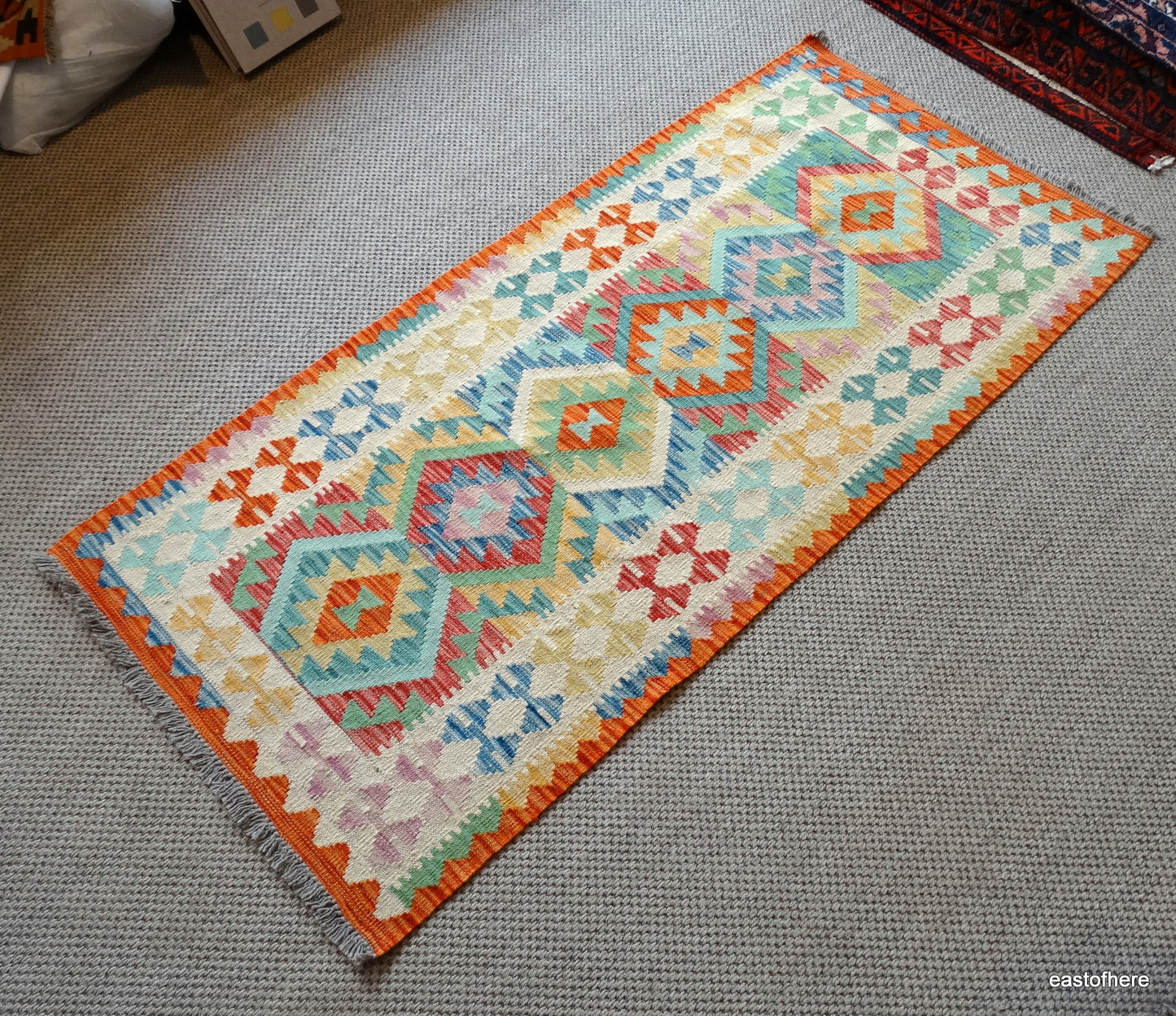 Kilim Runner (190 x 90cm) - eastofhere