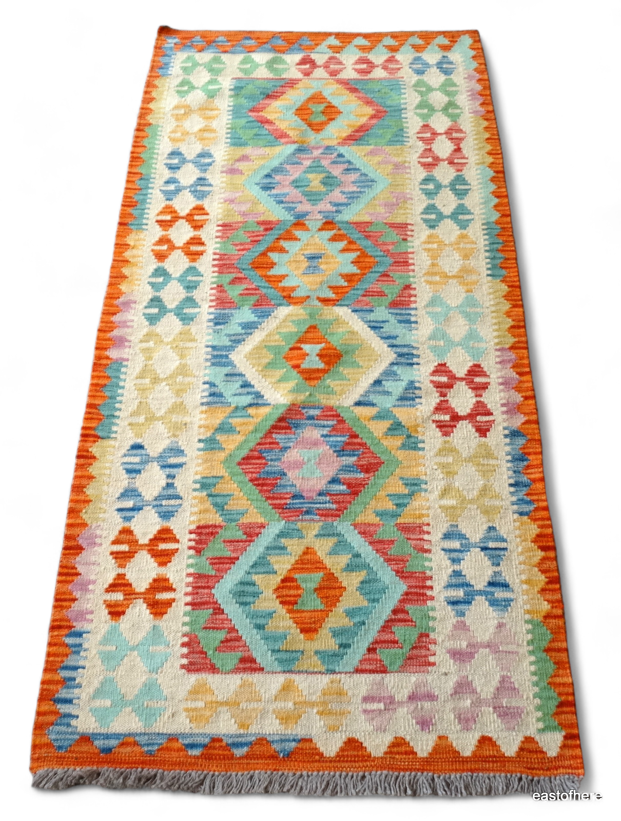 Kilim Runner (190 x 90cm) - eastofhere