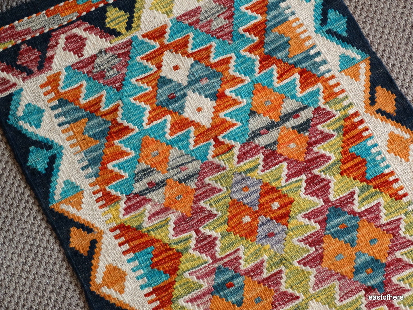 Kilim Runner (200 x 62cm) - eastofhere