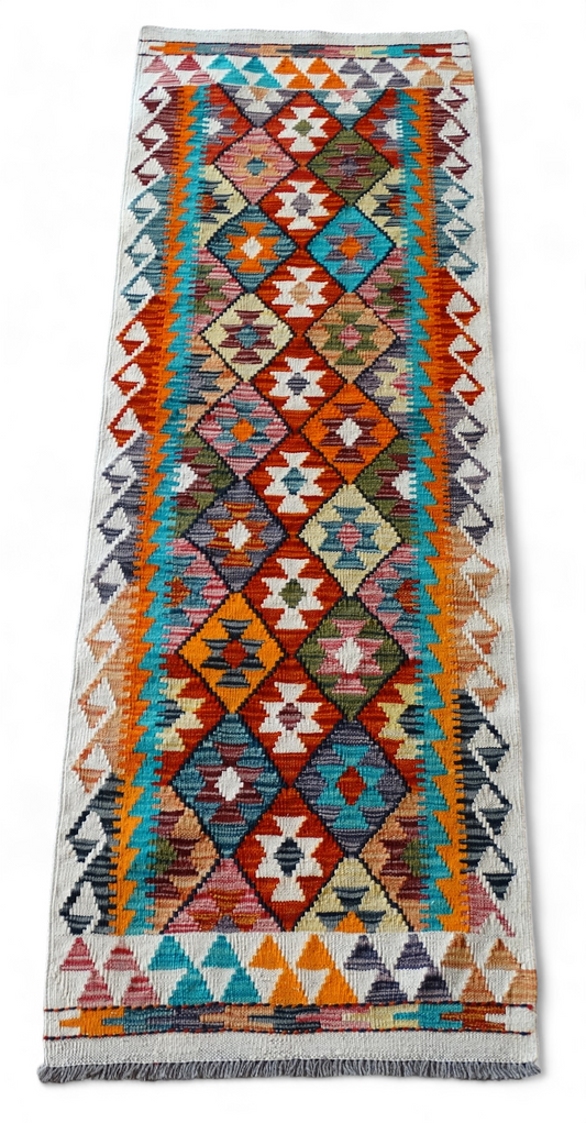 Kilim Runner (196 x 62cm) - eastofhere