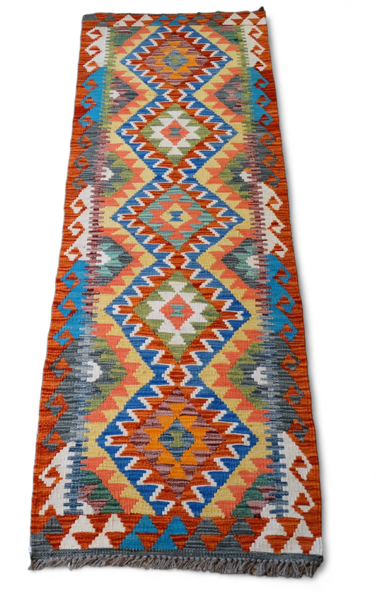 Kilim Runner (195 x 68cm) - eastofhere