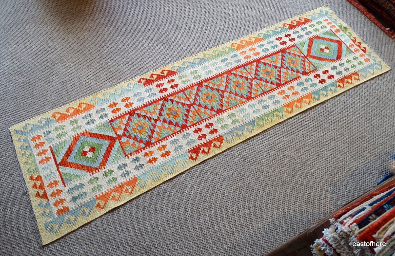 Kilim Runner (260 x 80cm) - eastofhere