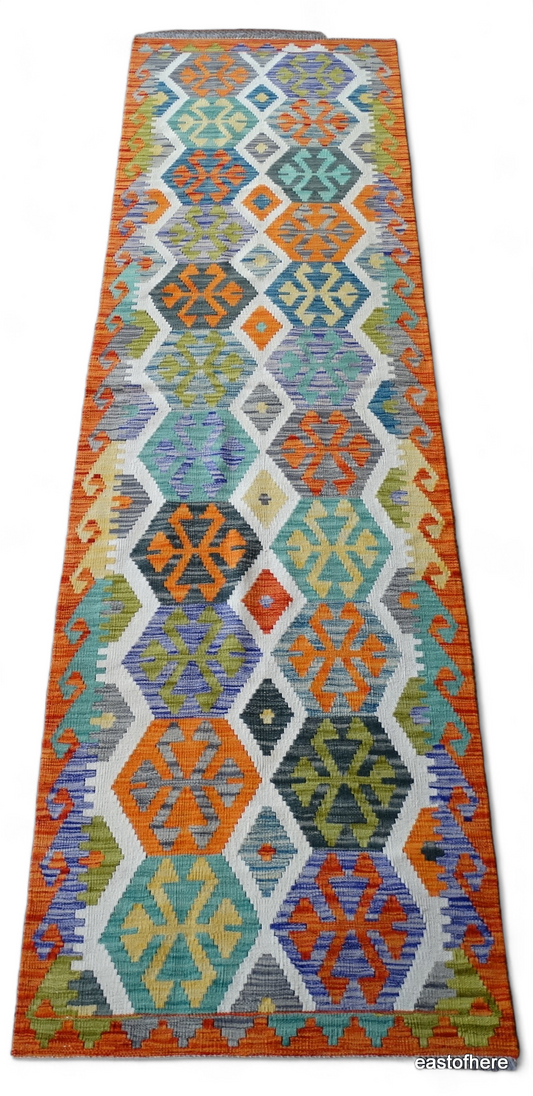 Kilim Runner (302 x 85cm) - eastofhere