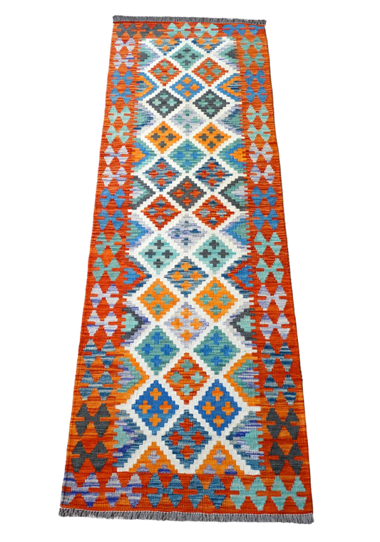 Kilim Runner (249 x 89cm) - eastofhere