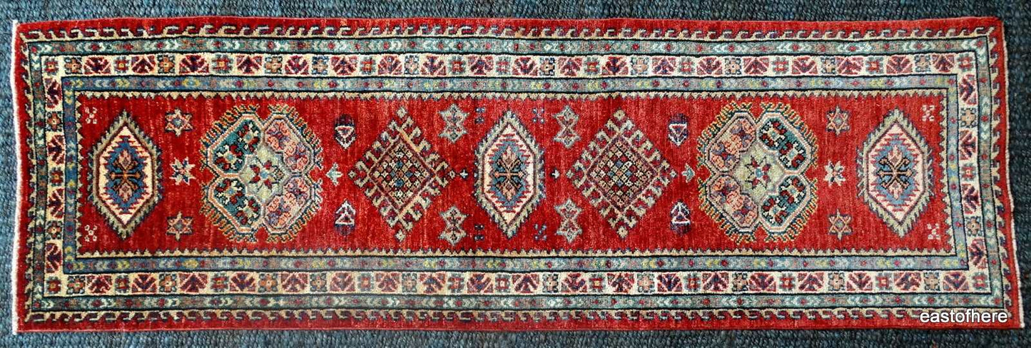 Afghan Kazak Runner (180 x 54cm)