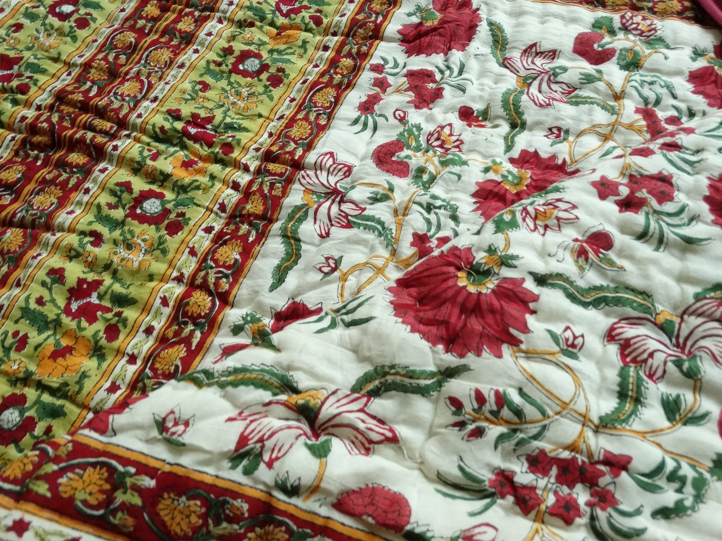 Jaipuri Quilt - King Size