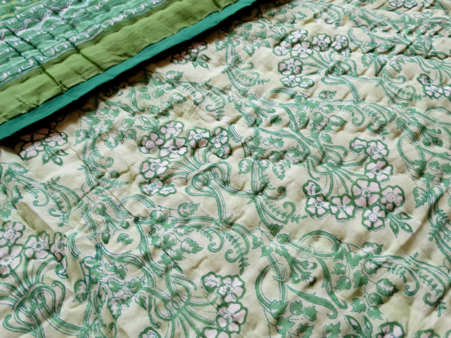 Jaipuri Quilt - King Size