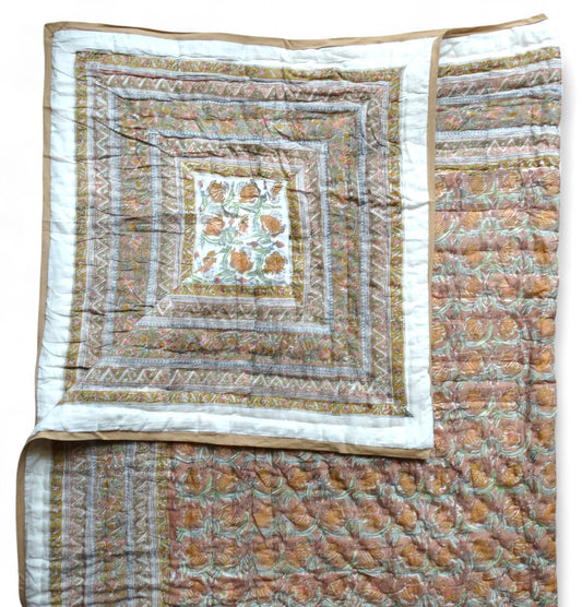 Jaipuri Quilt - King Size