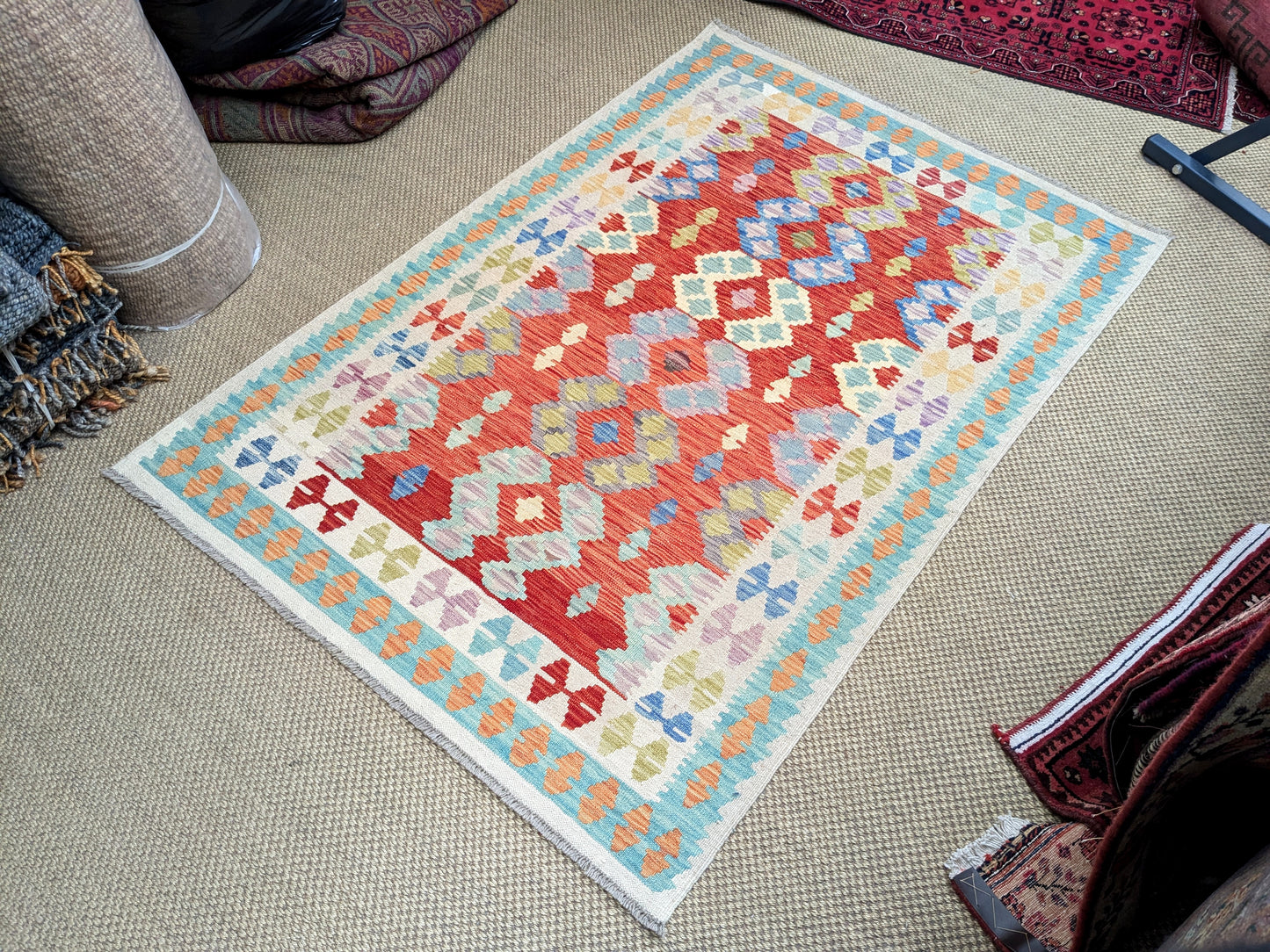 Afghan Kilim (188 x 129cm)