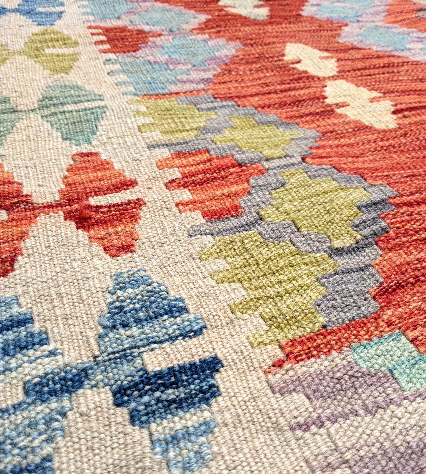 Afghan Kilim (188 x 129cm)