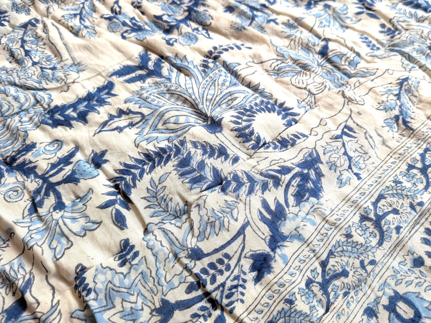 Jaipuri Quilt - King Size - eastofhere