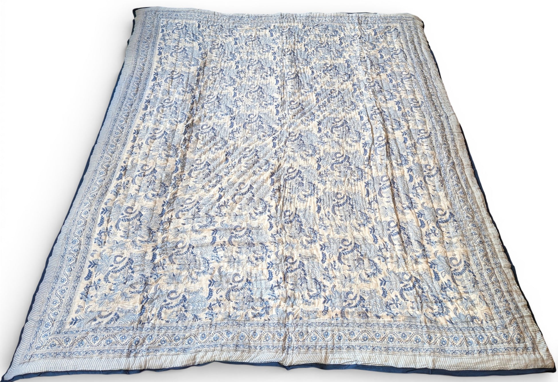 Jaipuri Quilt - King Size - eastofhere