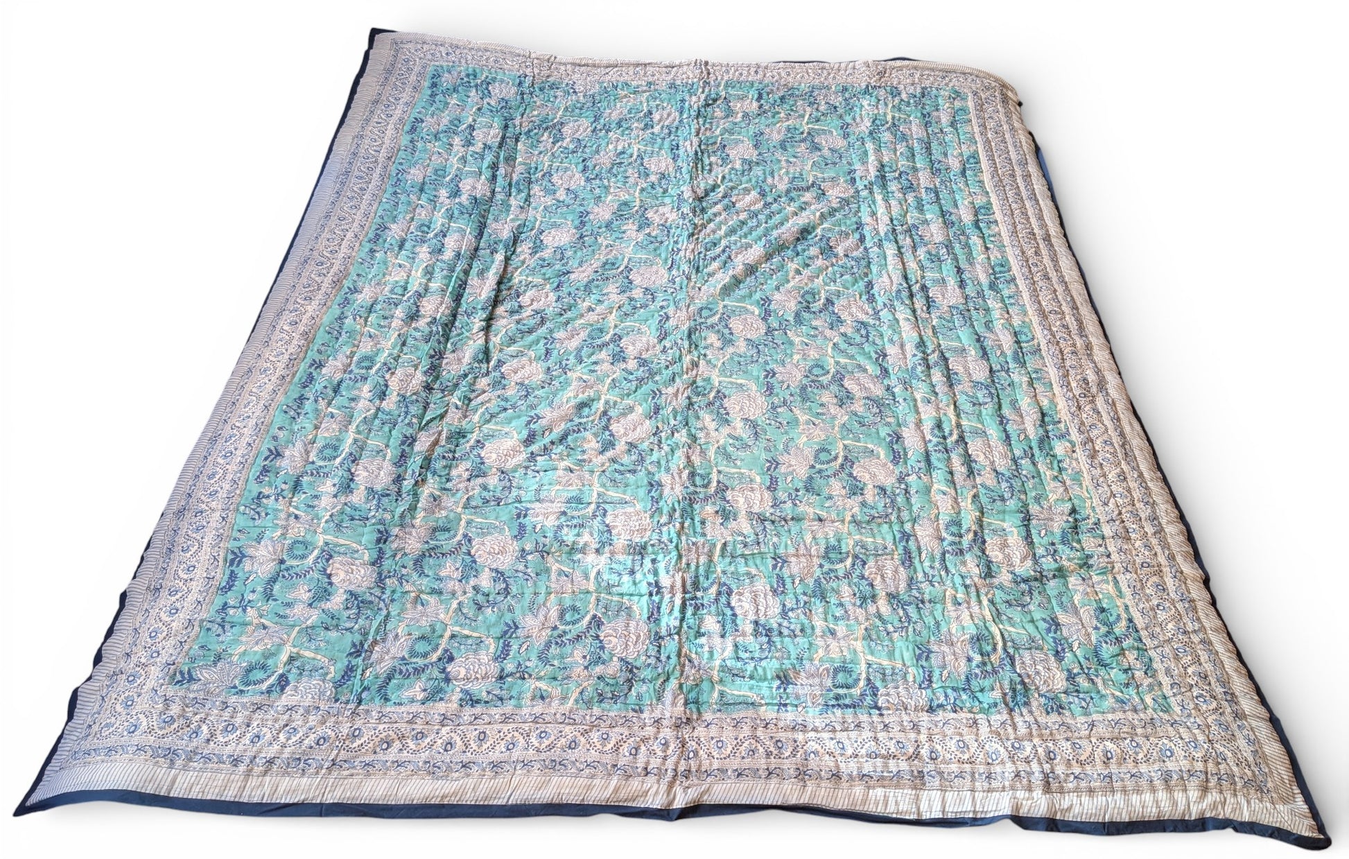 Jaipuri Quilt - King Size - eastofhere