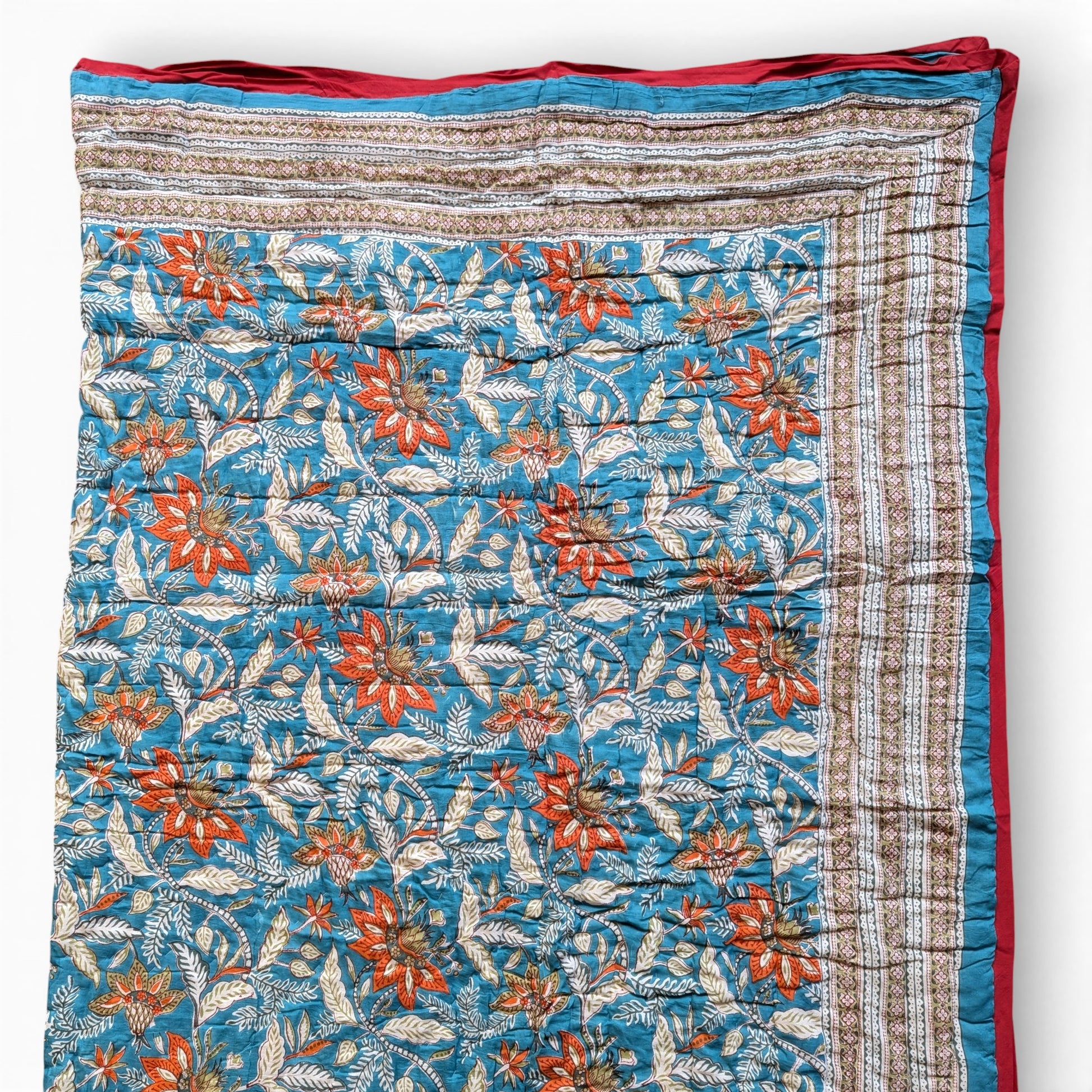 Jaipuri Quilt - King Size - eastofhere