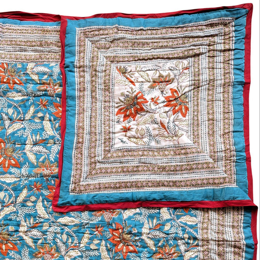 Jaipuri Quilt - King Size - eastofhere