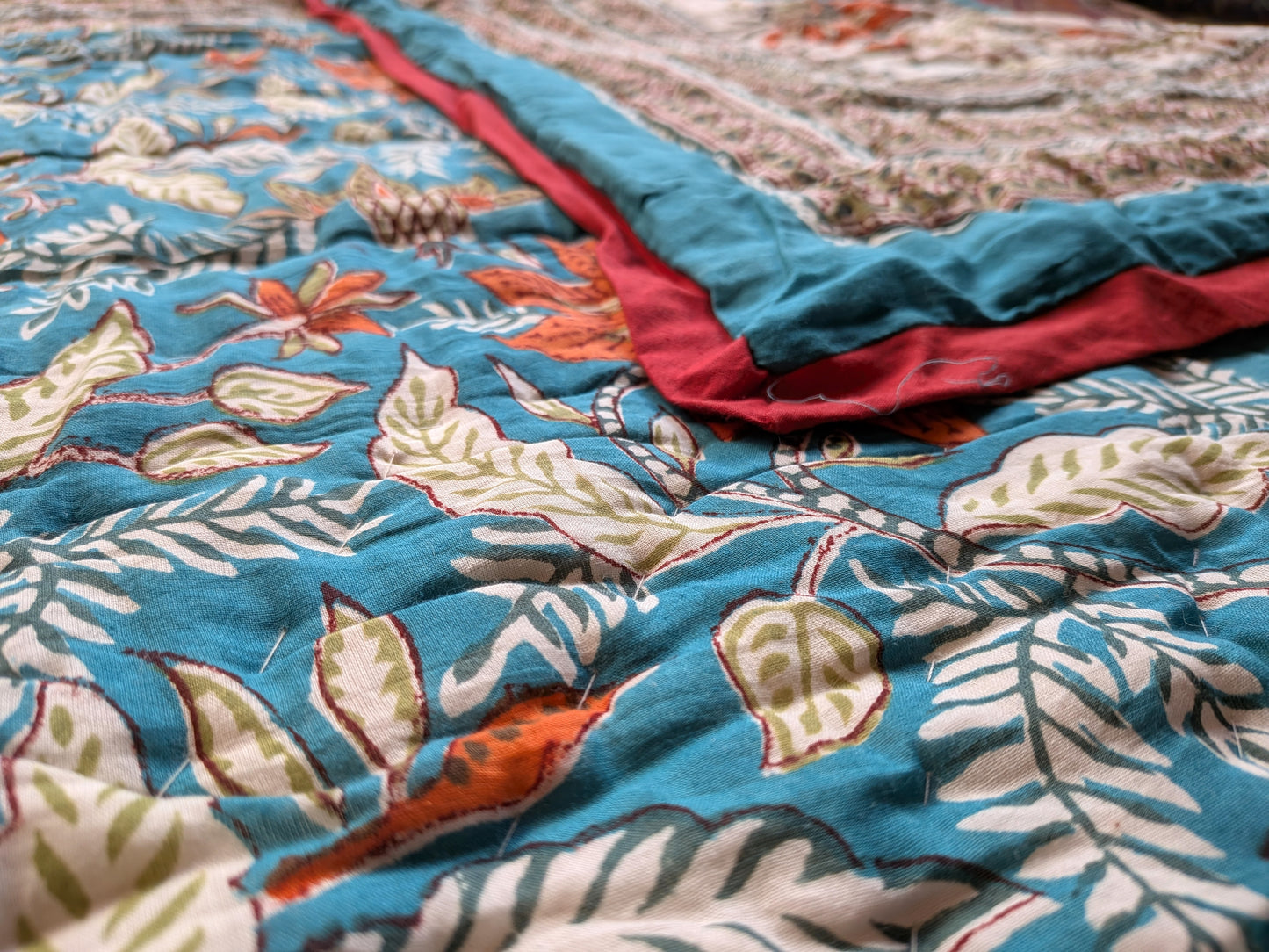 Jaipuri Quilt - King Size - eastofhere