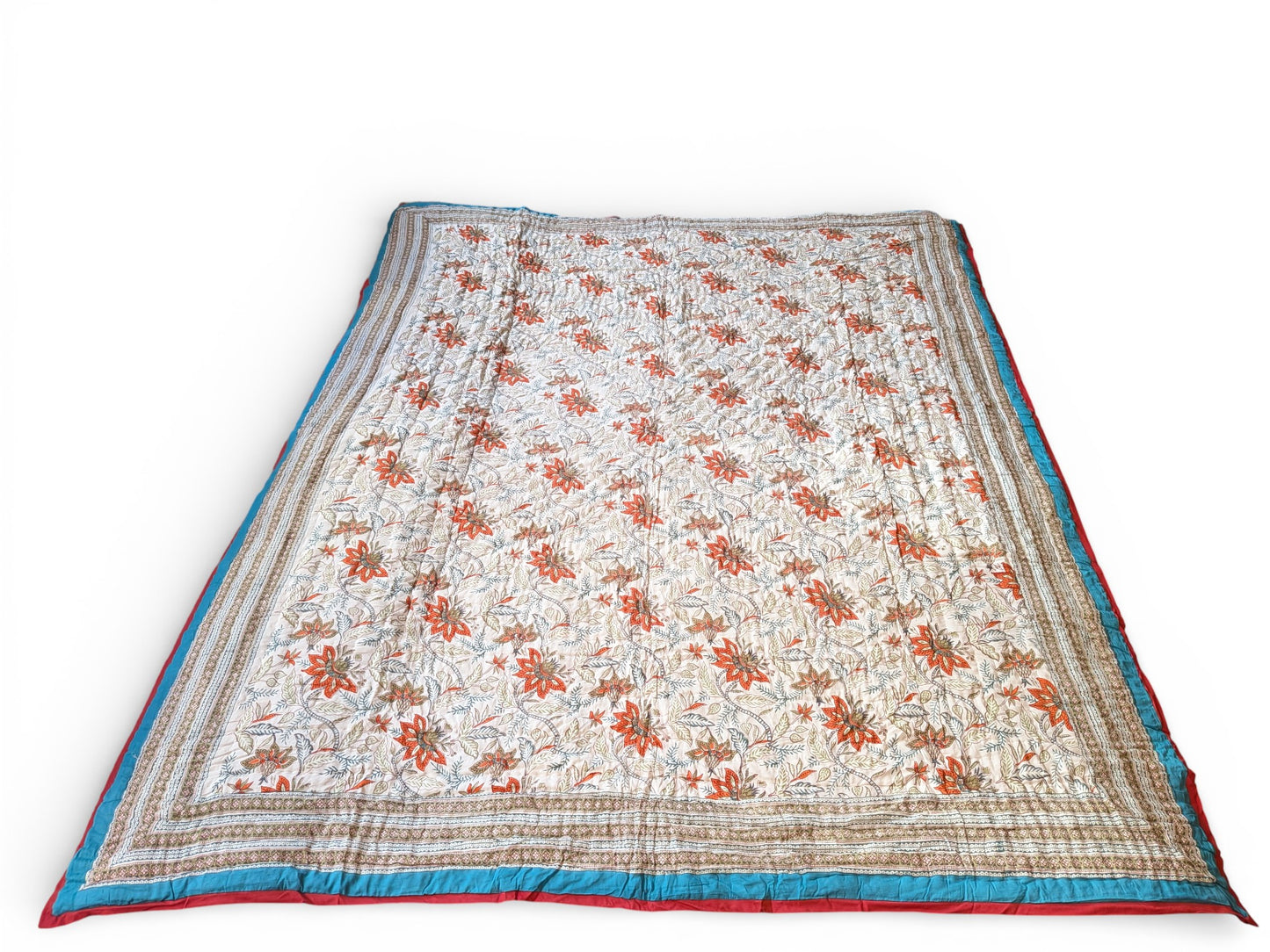 Jaipuri Quilt - King Size - eastofhere