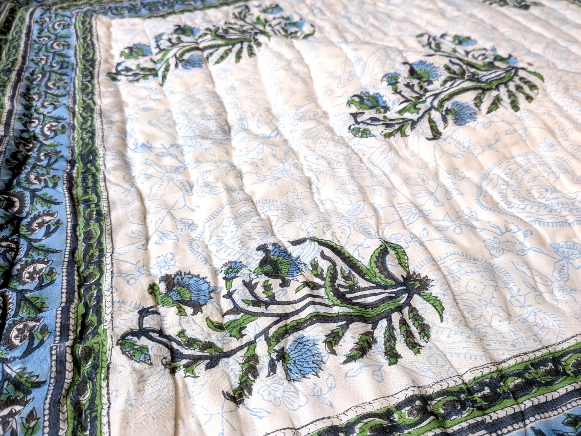 Jaipuri Quilt - King Size - eastofhere