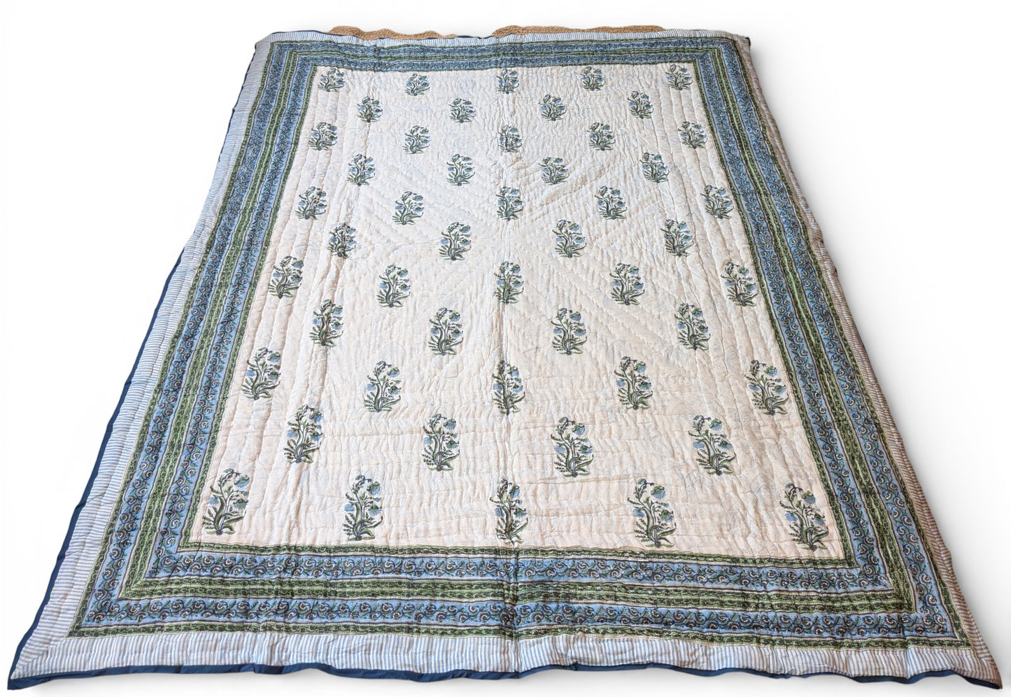 Jaipuri Quilt - King Size - eastofhere