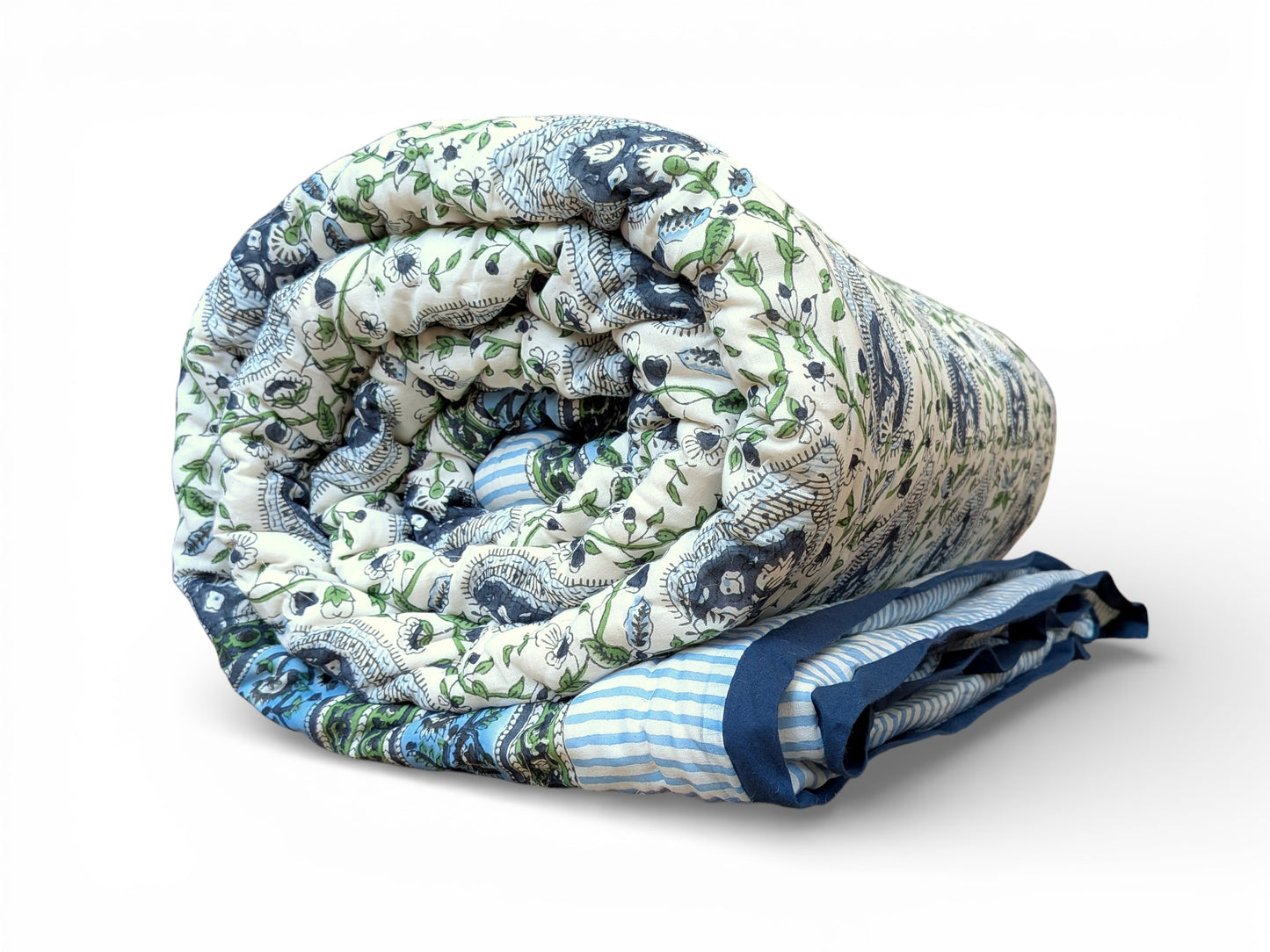 Jaipuri Quilt - King Size - eastofhere