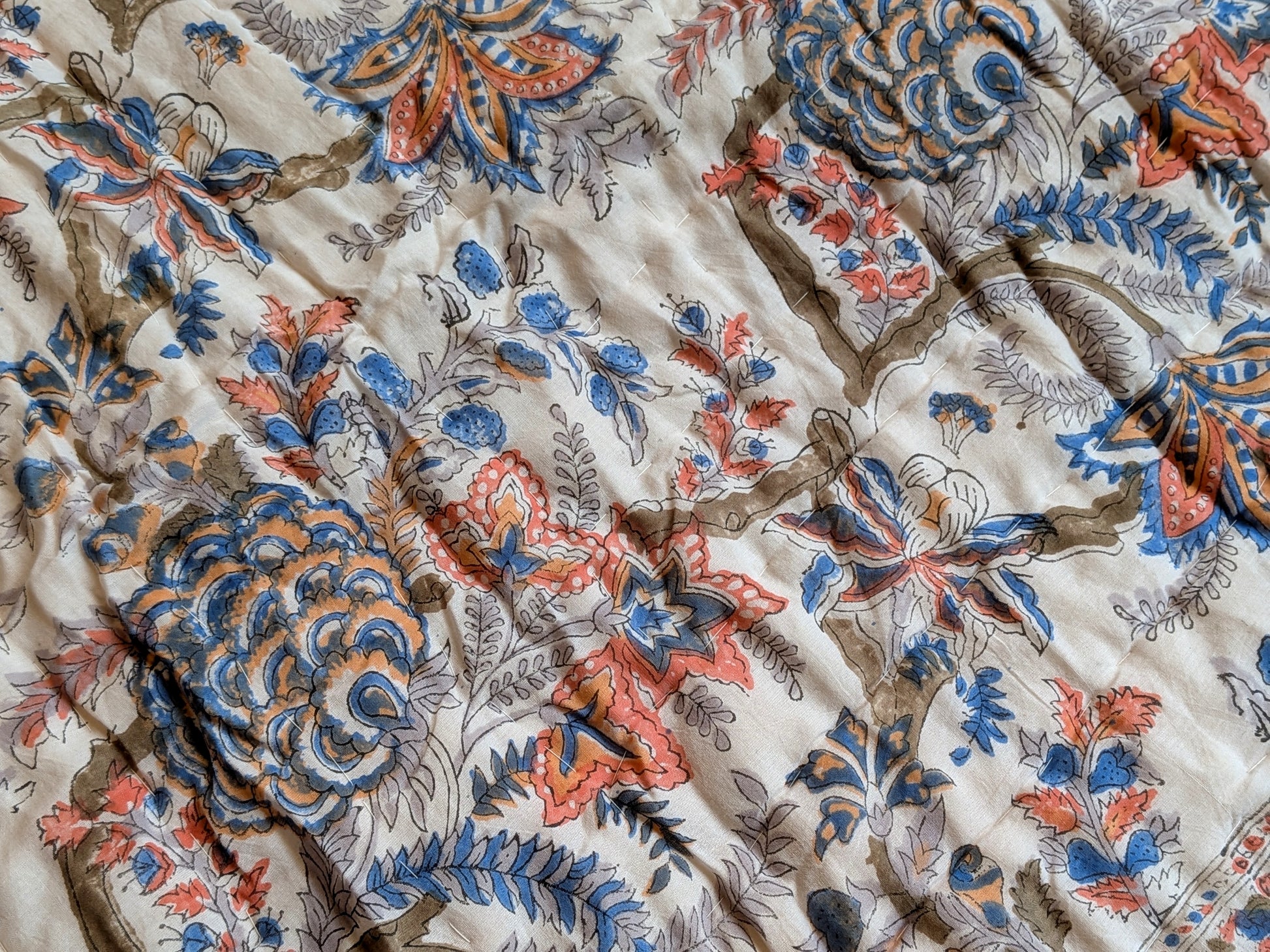Jaipuri Quilt - King Size - eastofhere