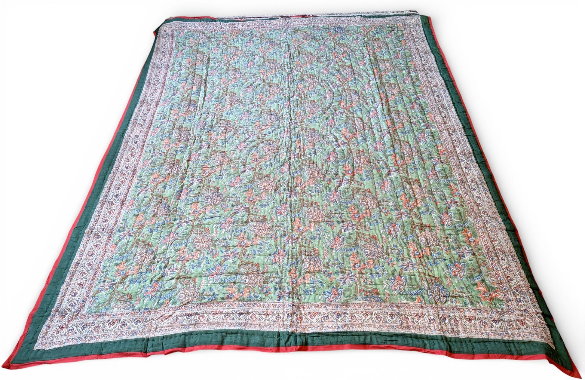 Jaipuri Quilt - King Size - eastofhere