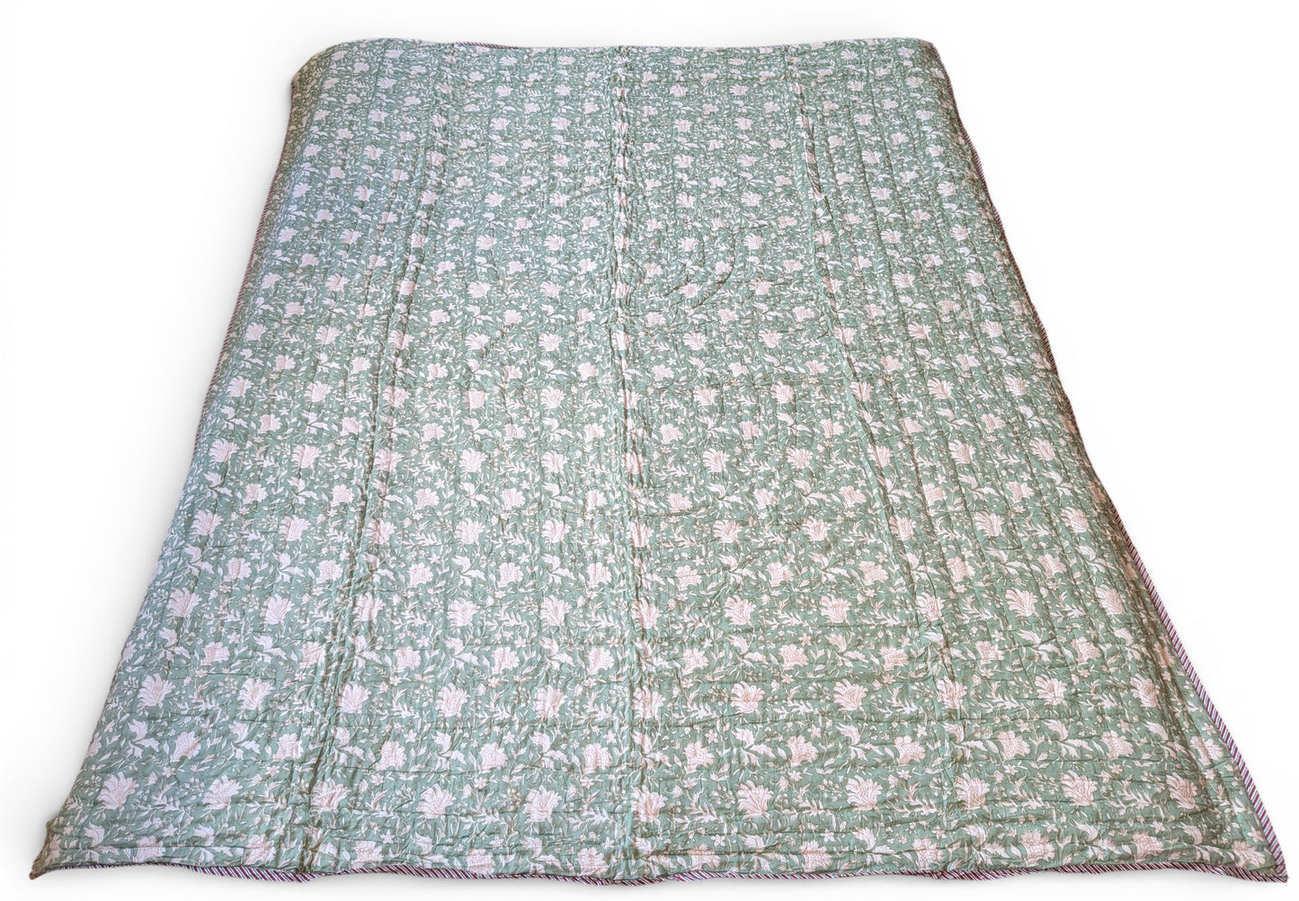 Jaipuri Quilt - King Size - eastofhere