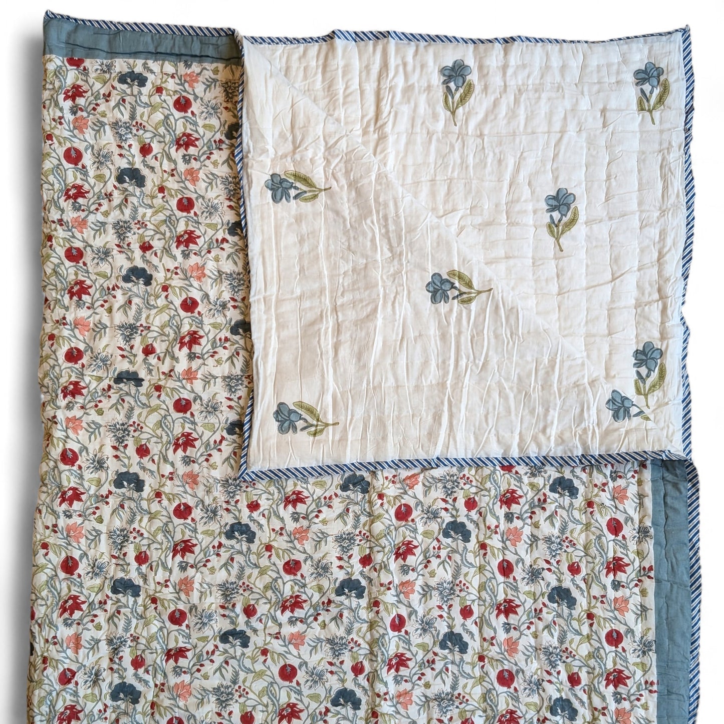 Jaipuri Quilt - King Size - eastofhere