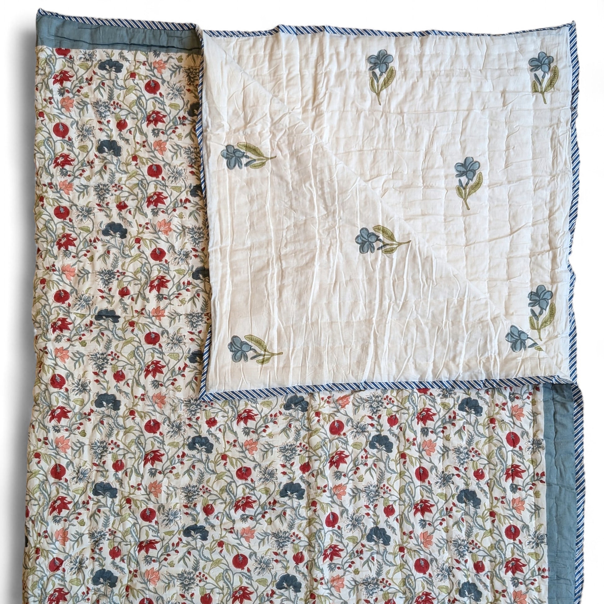 Jaipuri Quilt - King Size - eastofhere