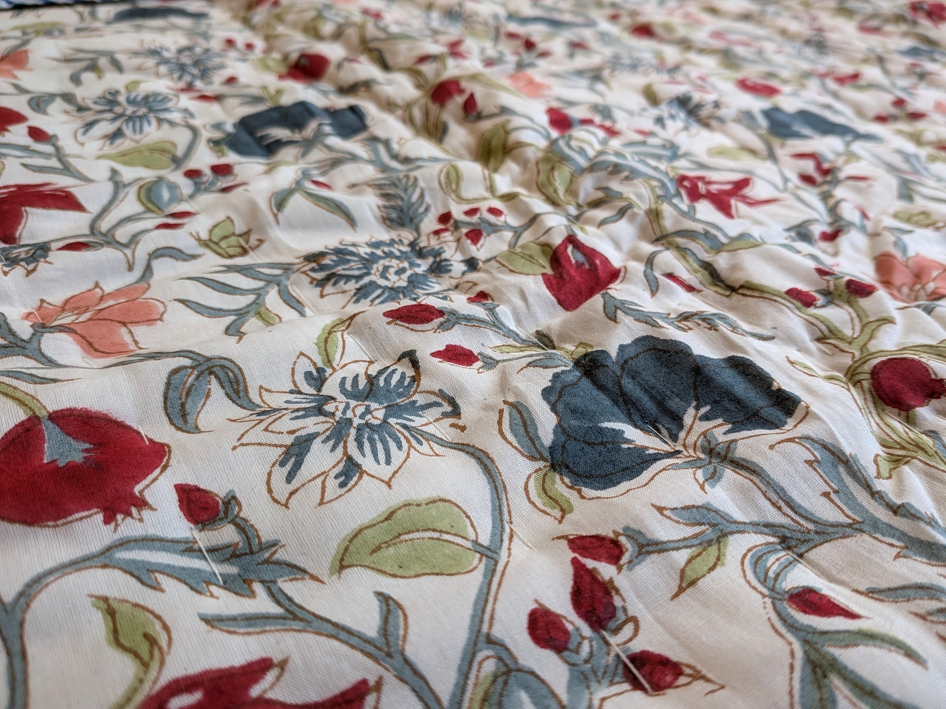 Jaipuri Quilt - King Size - eastofhere