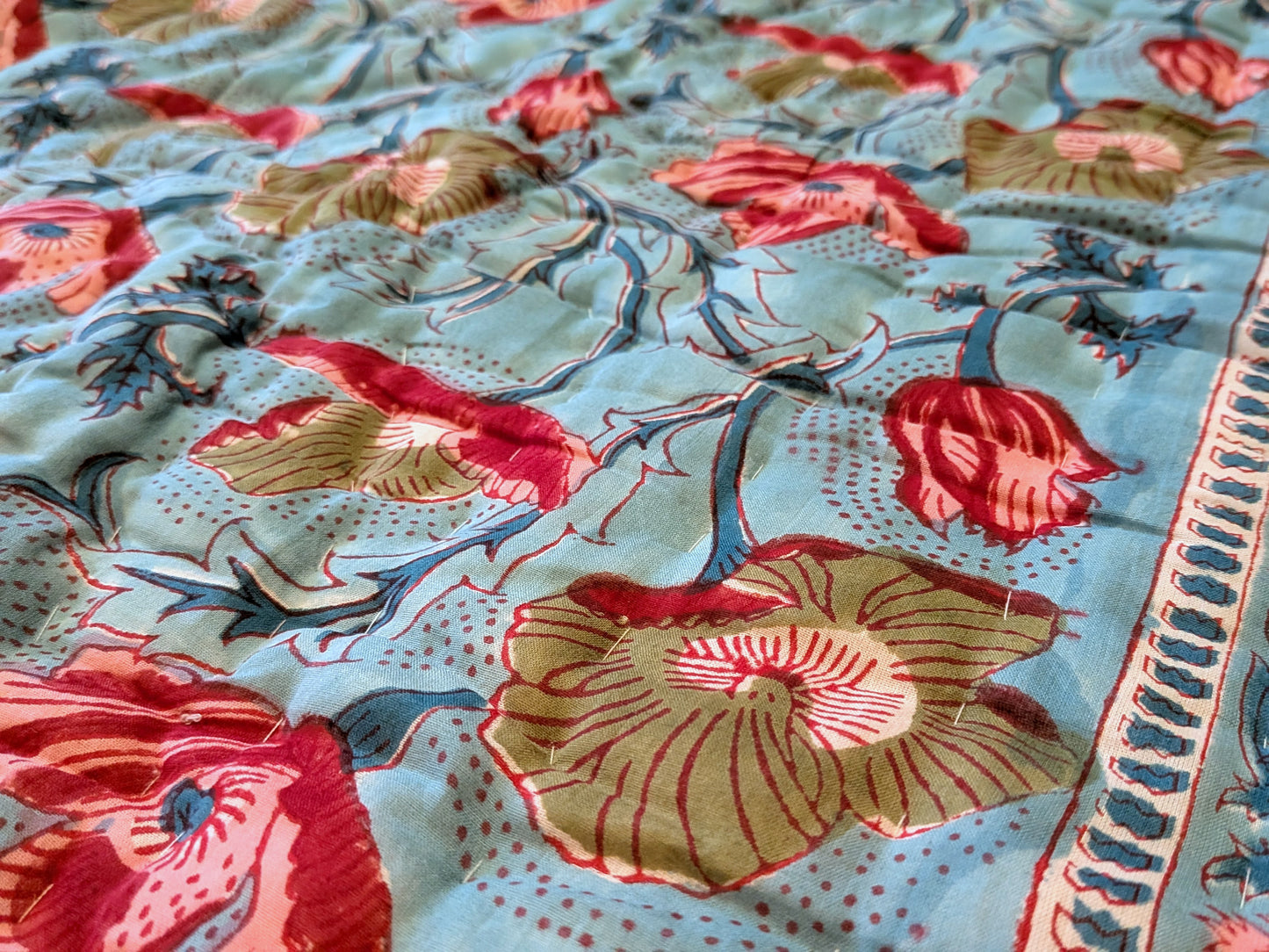 Jaipuri Quilt - Single size