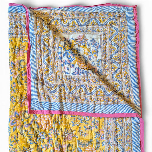 Jaipuri Quilt - Single size