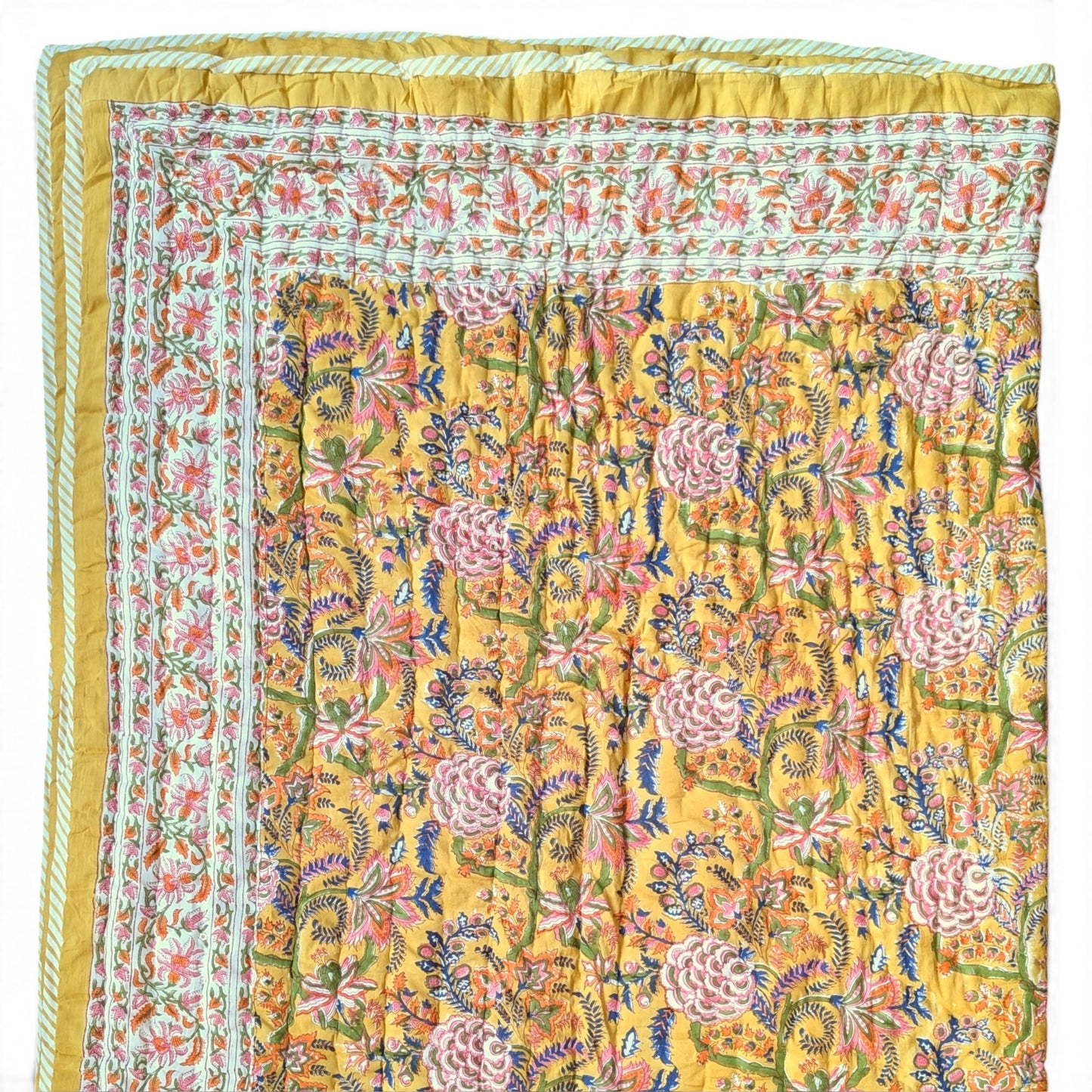 Jaipuri Quilt - Multiple Sizes