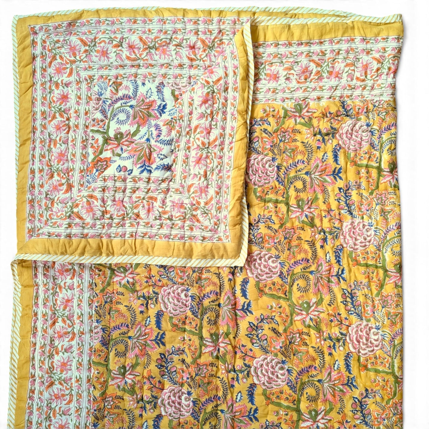 Jaipuri Quilt - Multiple Sizes
