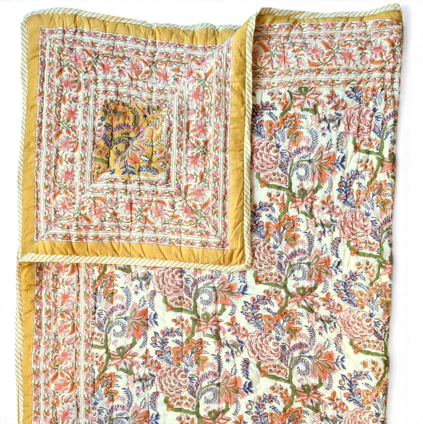 Jaipuri Quilt - Multiple Sizes