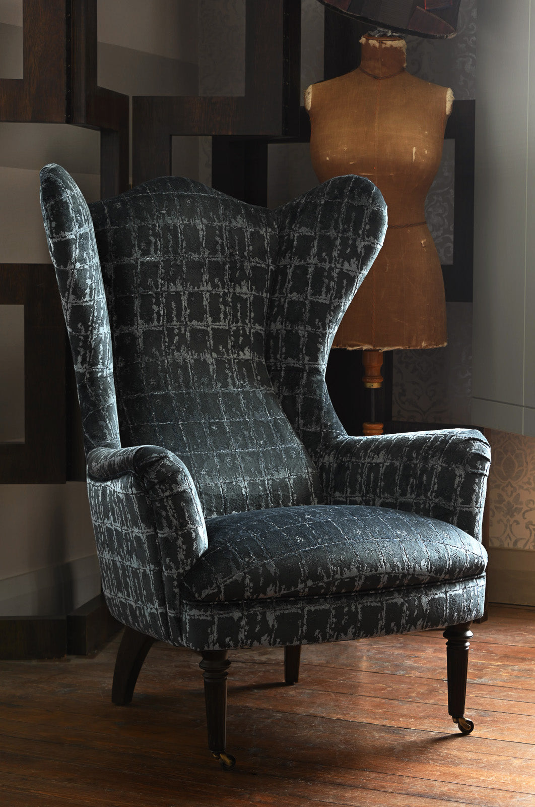 Rickman Wingback Chair - eastofhere