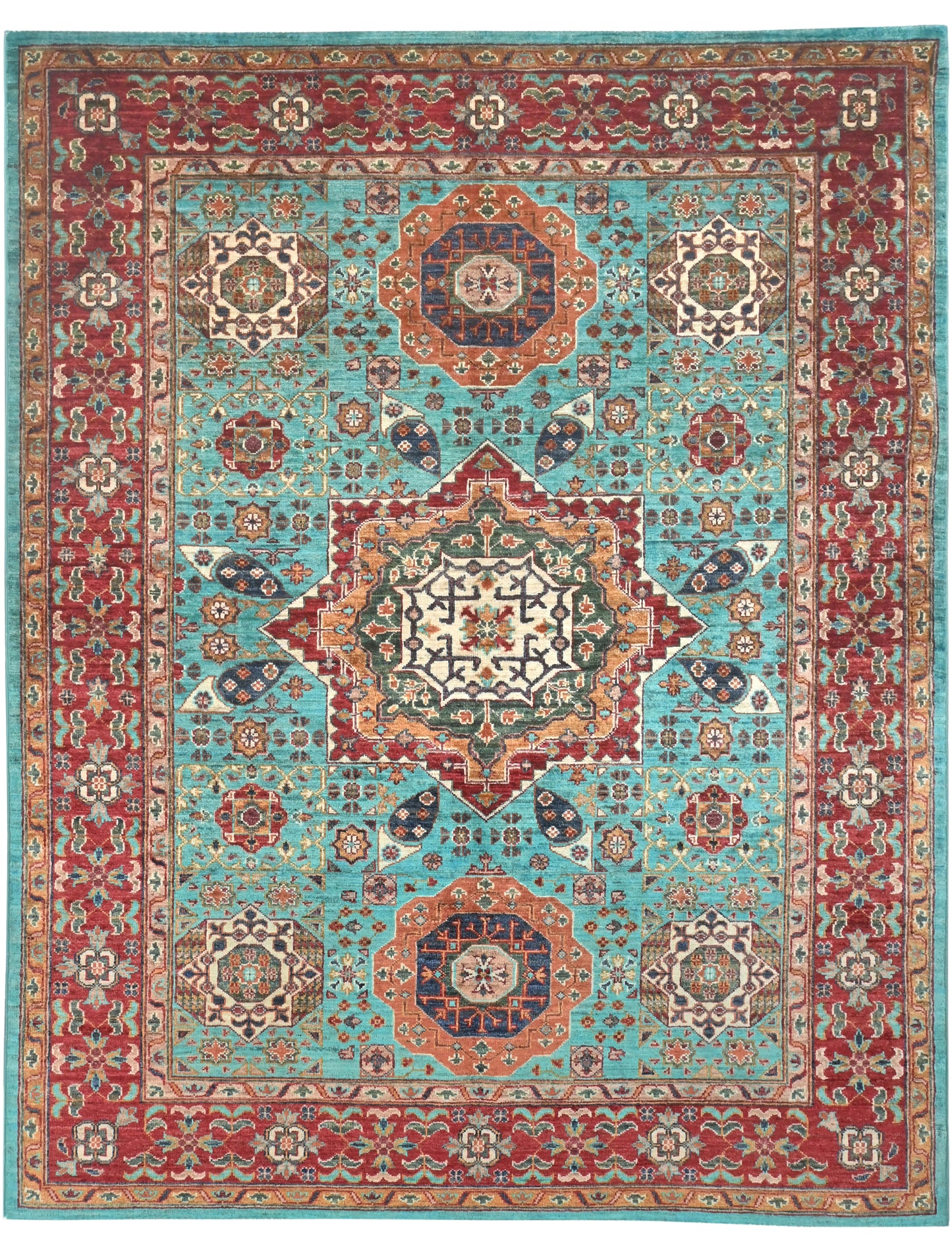 Afghan Mamluk Rug (206 x 157cm)