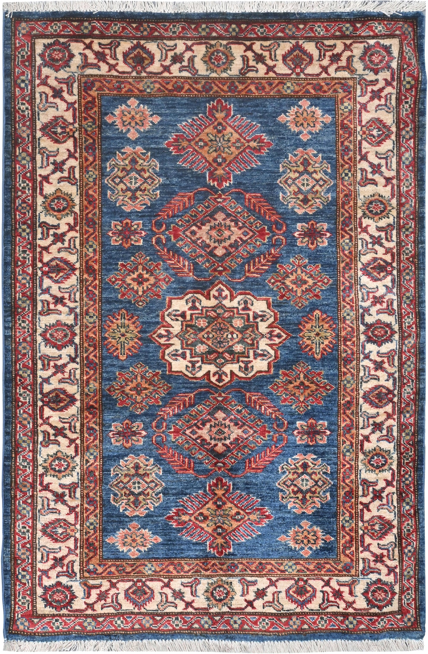 Afghan Kazak Rug (148 x 97cm)