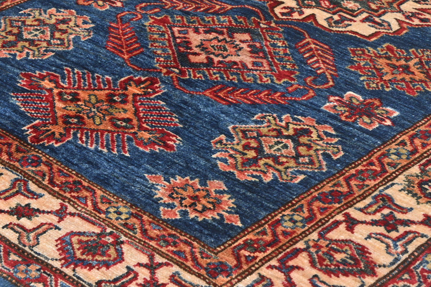 Afghan Kazak Rug (148 x 97cm)
