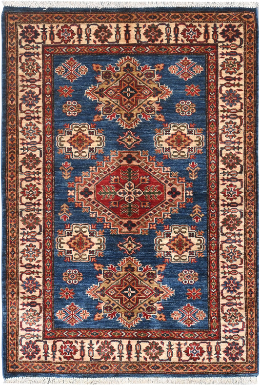 Afghan Kazak Rug (151 x 102cm)